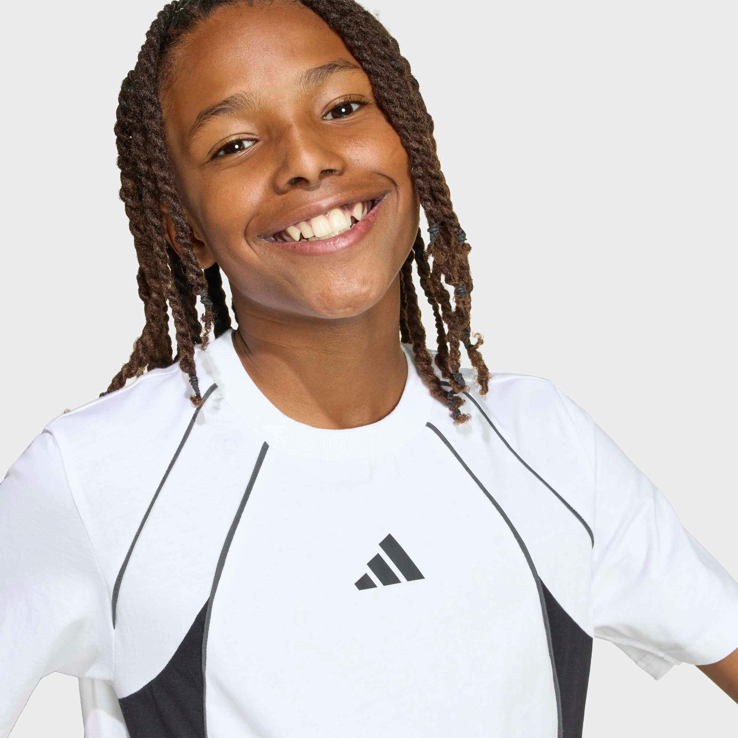 adidas Sportswear T-Shirt COLOUR BLOCK – Bild 5 von 5