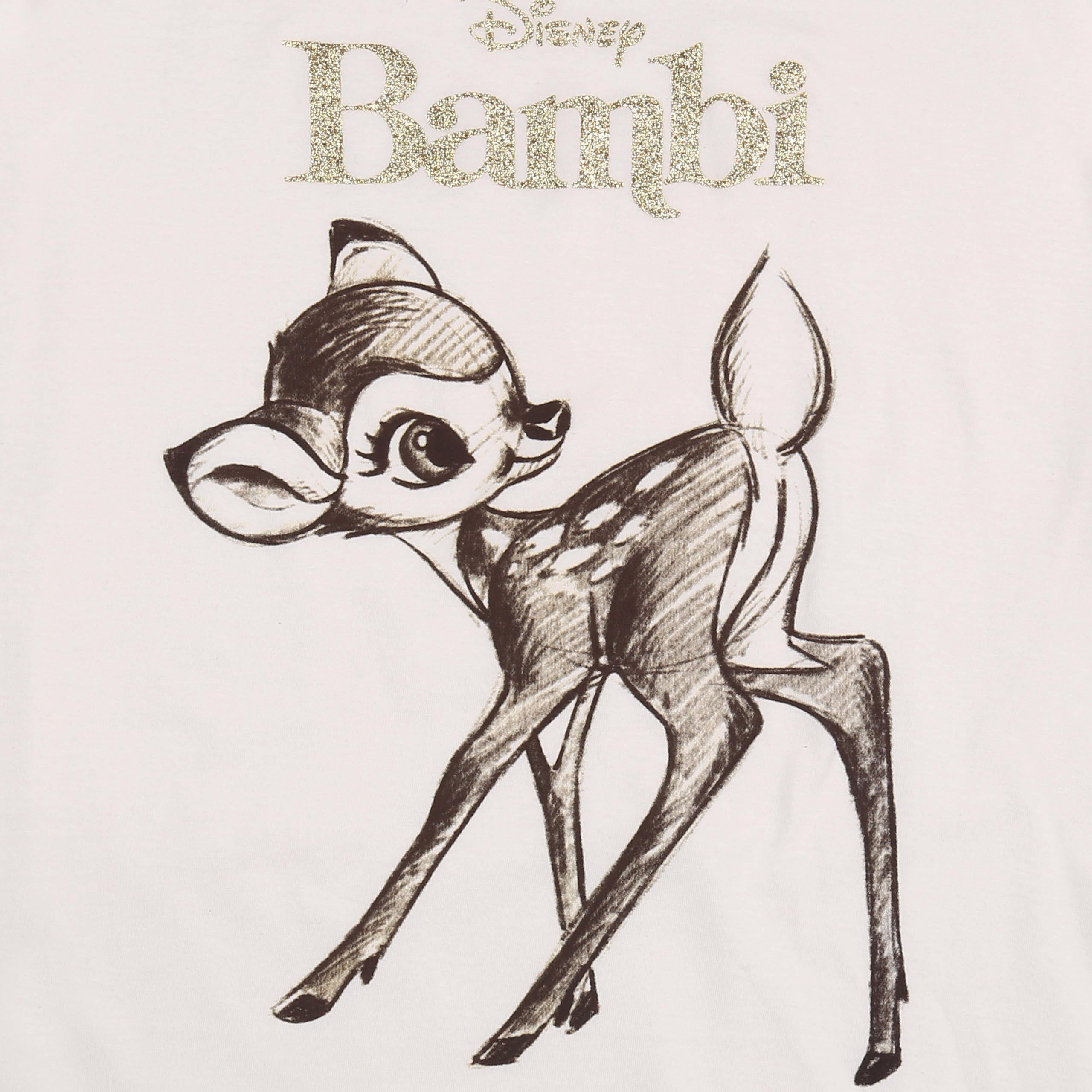 Disney Bambi Nachthemd Disney Bambi Damen-Nachthemd aus Baumwolle Sommer