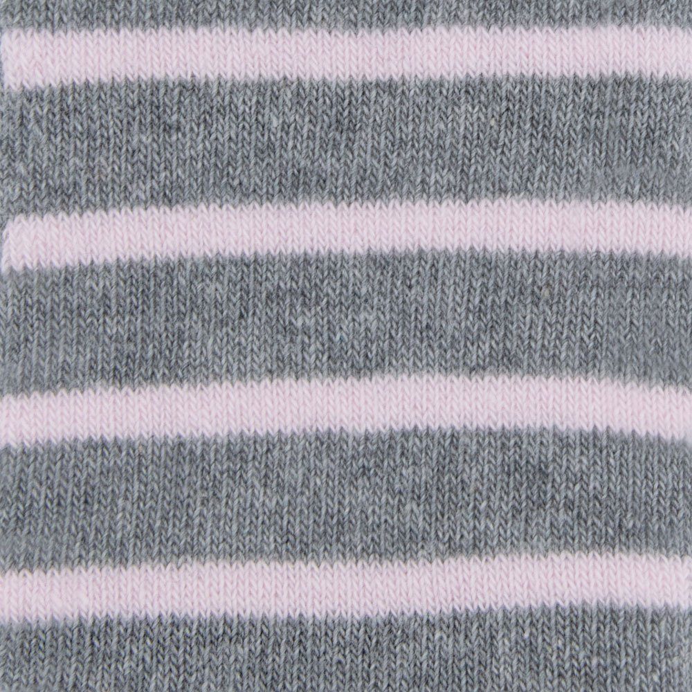ABS-Socken Maus/Ringel grau-rosa Stoppersocken (2-Paar) Ewers