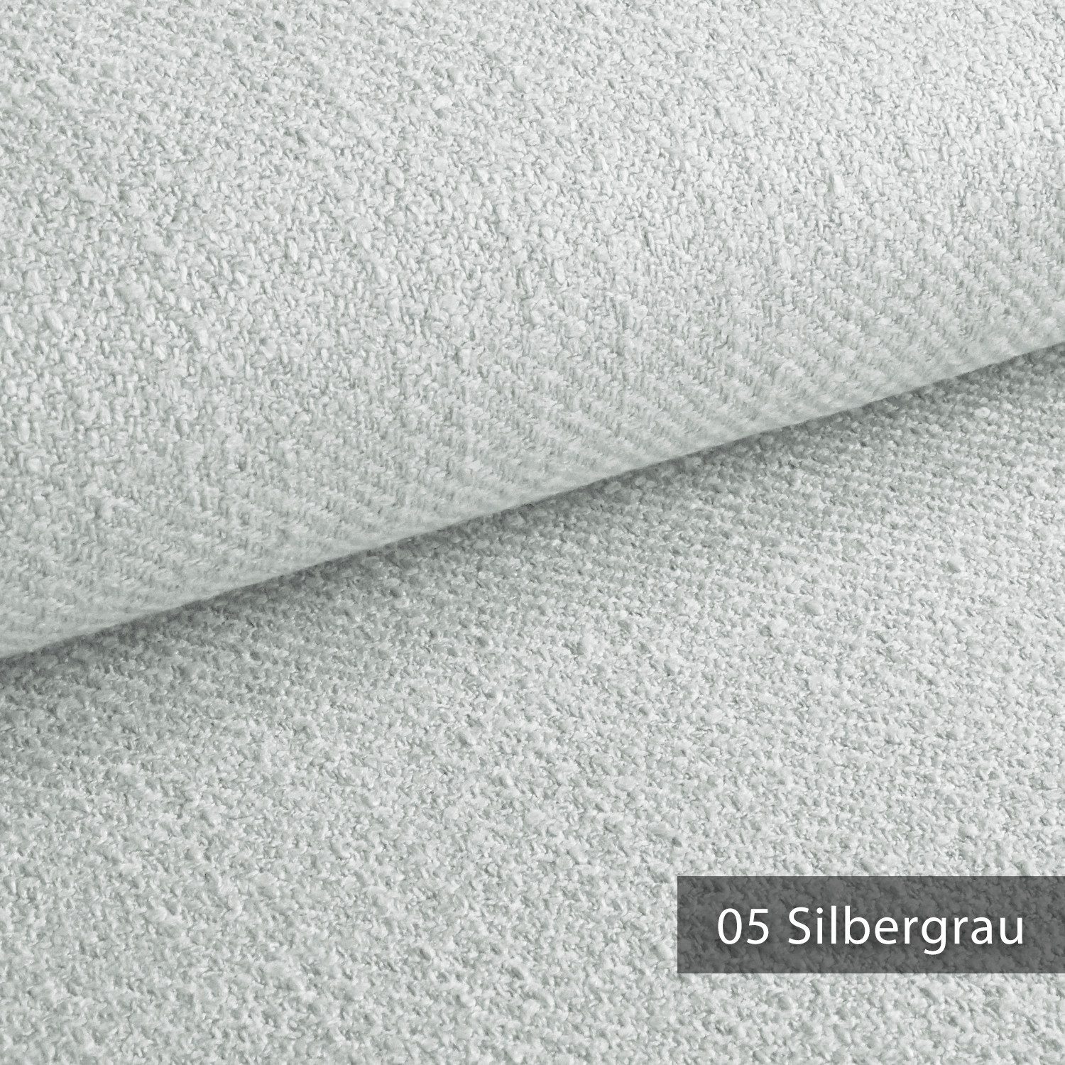 Thumbnail - novely® Stoff exquisit DECORETTO - Polsterstoff im Naturfaser Look, Schwer Entzündbar, Wasserabweisend, Robust, Meterwar...