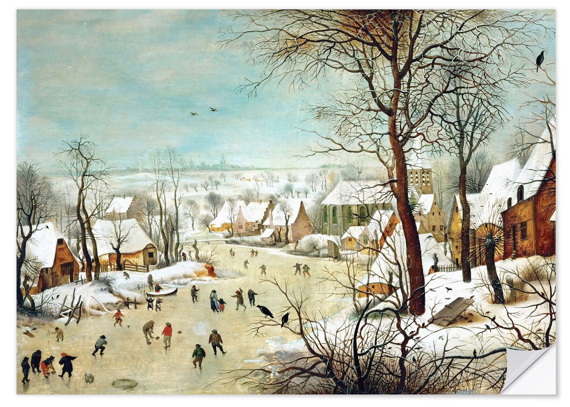 Wandfolie Pieter Brueghel d.Ä.