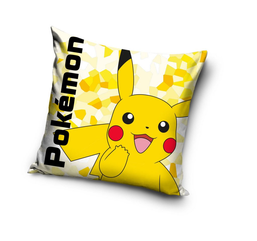 POKEMON JUEGO DE CARTAS Kissenbezug Pokémon Kissenbezug Maße ca. 40 x 40 cm, (1 Stück)