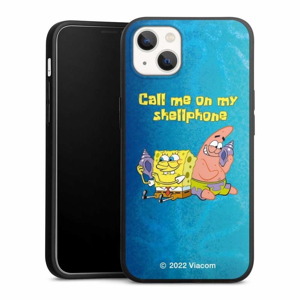 DeinDesign Handyhülle »Spongebob - Call Me On My Shellphone« Apple iPhone  13, Silikon Hülle, Premium Case, Handy Schutzhülle, Smartphone Cover  Patrick Star Spongebob Schwammkopf Serienmotiv online kaufen | OTTO