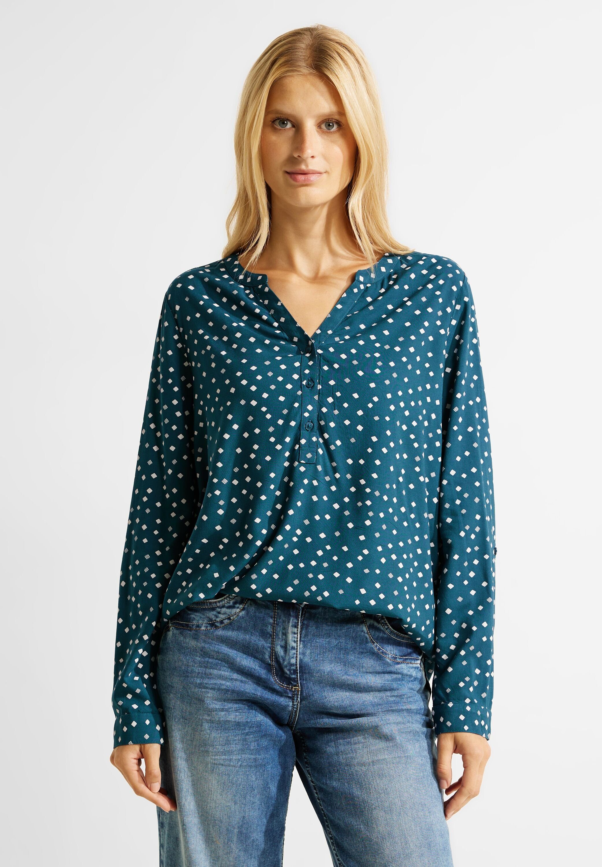 CECIL Langarmbluse aus softer Viskose