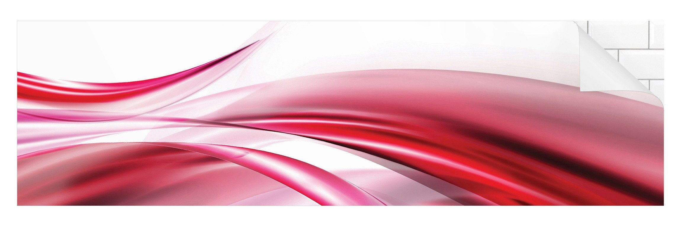 Bilderdepot24 Küchenrückwand rot dekor Abstrakt Wandpaneel Pink Dust Wandverkleidung Küche, (1-tlg., Nischenrückwand - für Fliesenspiegel ohne Bohren - matt), Spritzschutz Rückwand Küche Herd - Folie selbstklebend versch. Größen