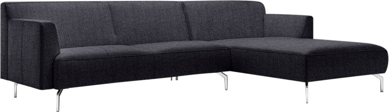 Optik, schwereloser Breite 275 cm in hs.446, hülsta sofa minimalistischer, Ecksofa