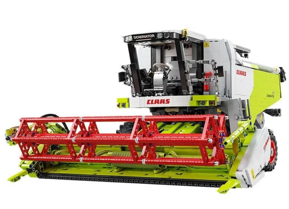 CaDA C61508W Claas Dominator 370 Mähdrescher Ferngesteuert Konstruktions-Spielset, (4567 St) – Bild 2 von 5