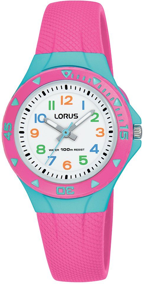 LORUS Quarzuhr R2351MX9, Armbanduhr, Kinderuhr, ideal auch als Geschenk