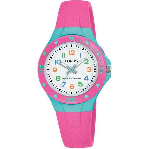 LORUS Quarzuhr R2351MX9, Armbanduhr, Kinderuhr, ideal auch als Geschenk