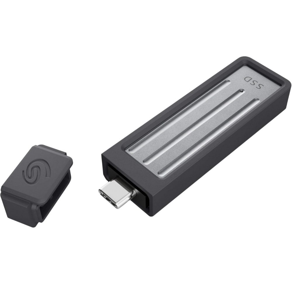 Seagate STMX1000400 Ultra Compact 1 TB USBC Stick SSD dunkelgrau
