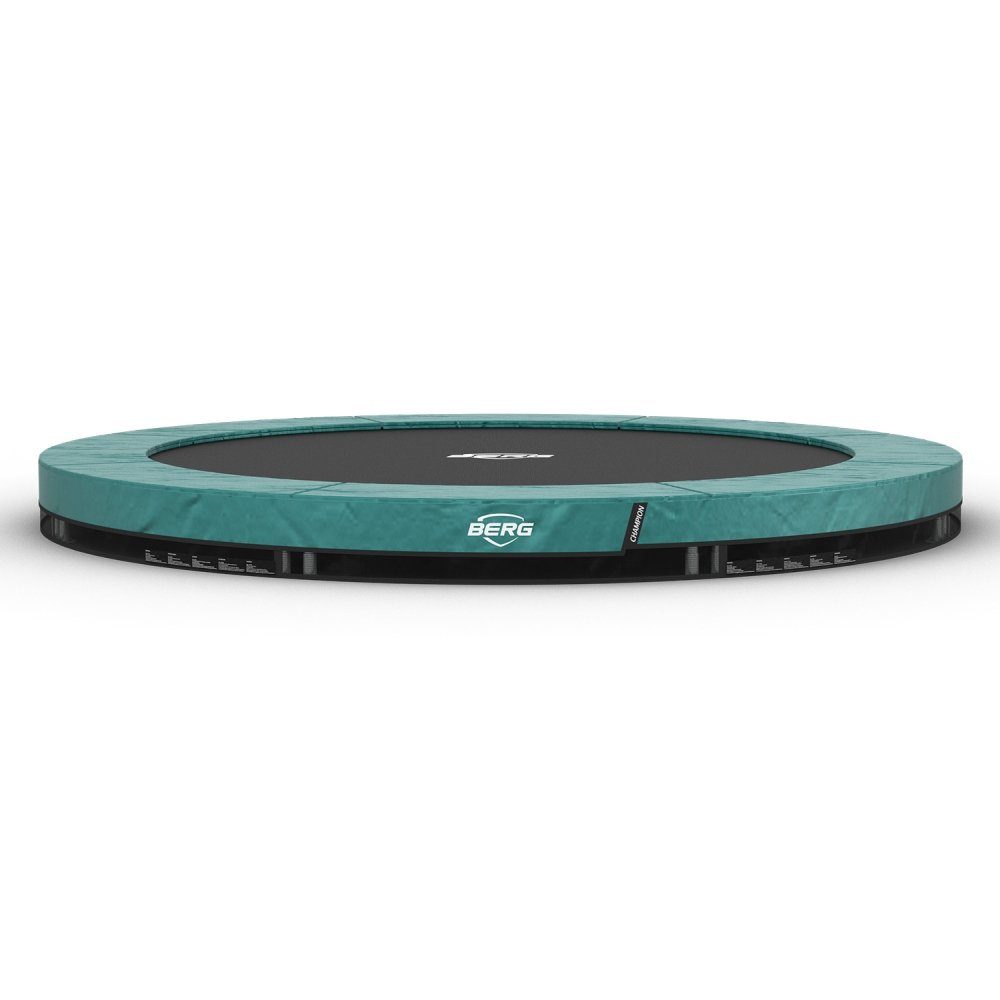 Berg Bodentrampolin BERG SPORTS Trampolin Rund 330 cm Champion InGround grün