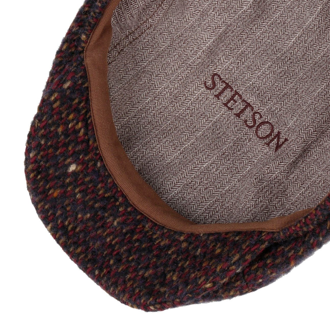 Stetson Flat Cap (1-St) Schirmmütze mit Schirm, Made in the EU