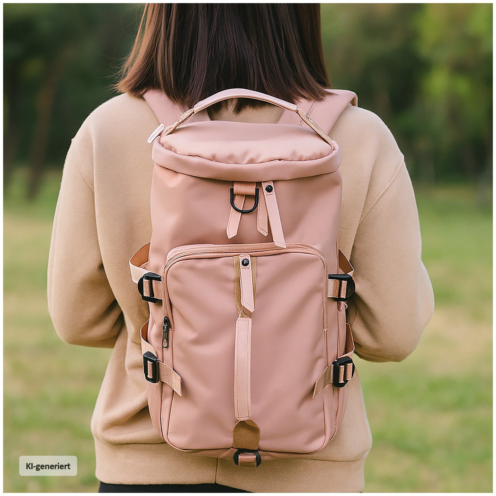 HTI-Living Rucksack 2-in-1 Sporttasche und Rucksack (Stück), 2 in 1 B/H/T 25 x 43 x 15 cm 14 Liter