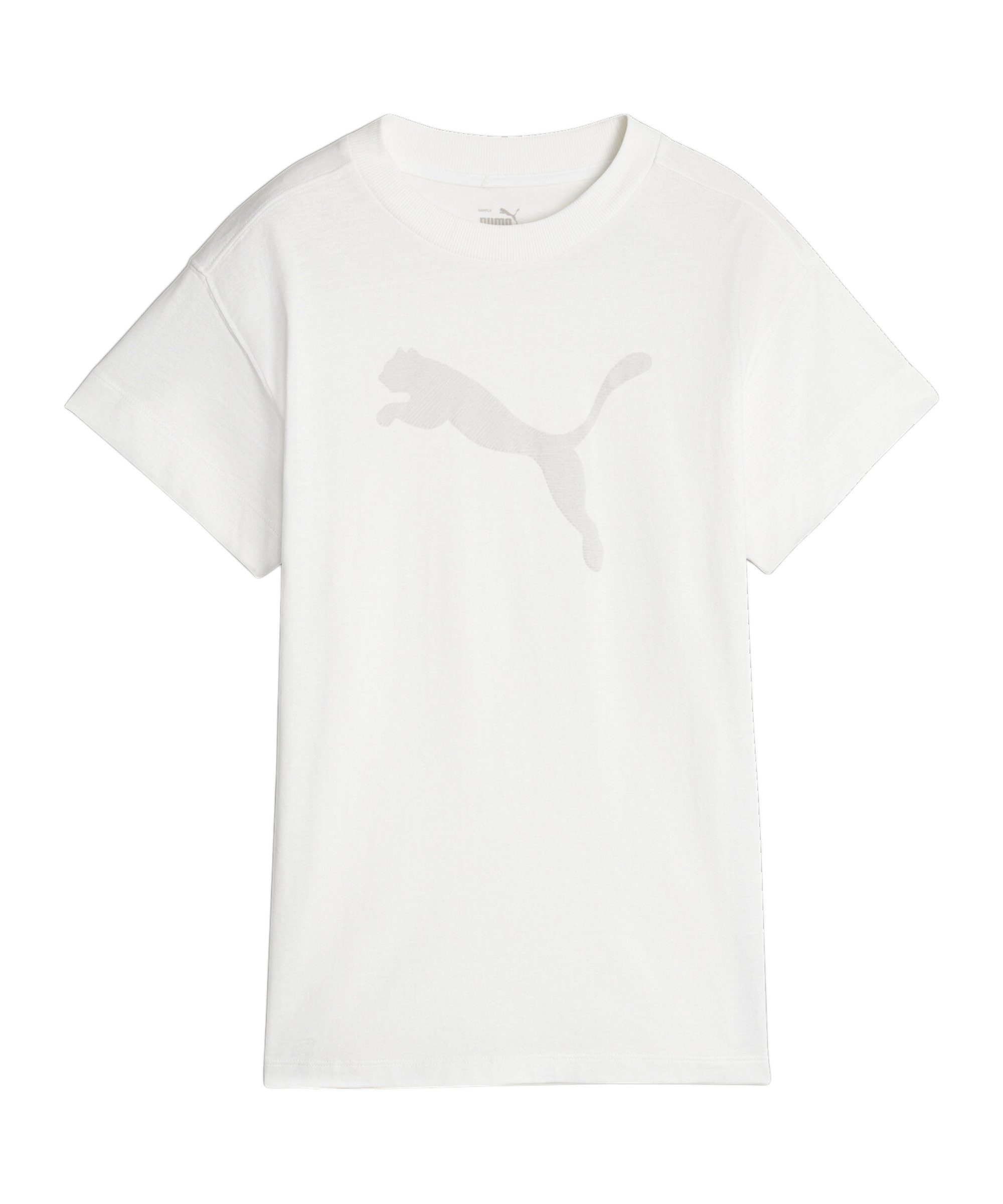 T-Shirt PUMA Her T-Shirt Damen Weiß Kurzarm-Shirts Damen