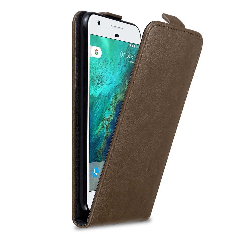 Cadorabo Handyhülle für Google PIXEL Hülle Google PIXEL, Handy Schutzhülle, Klappbare Hülle, Kunstleder mit Magnetverschluss