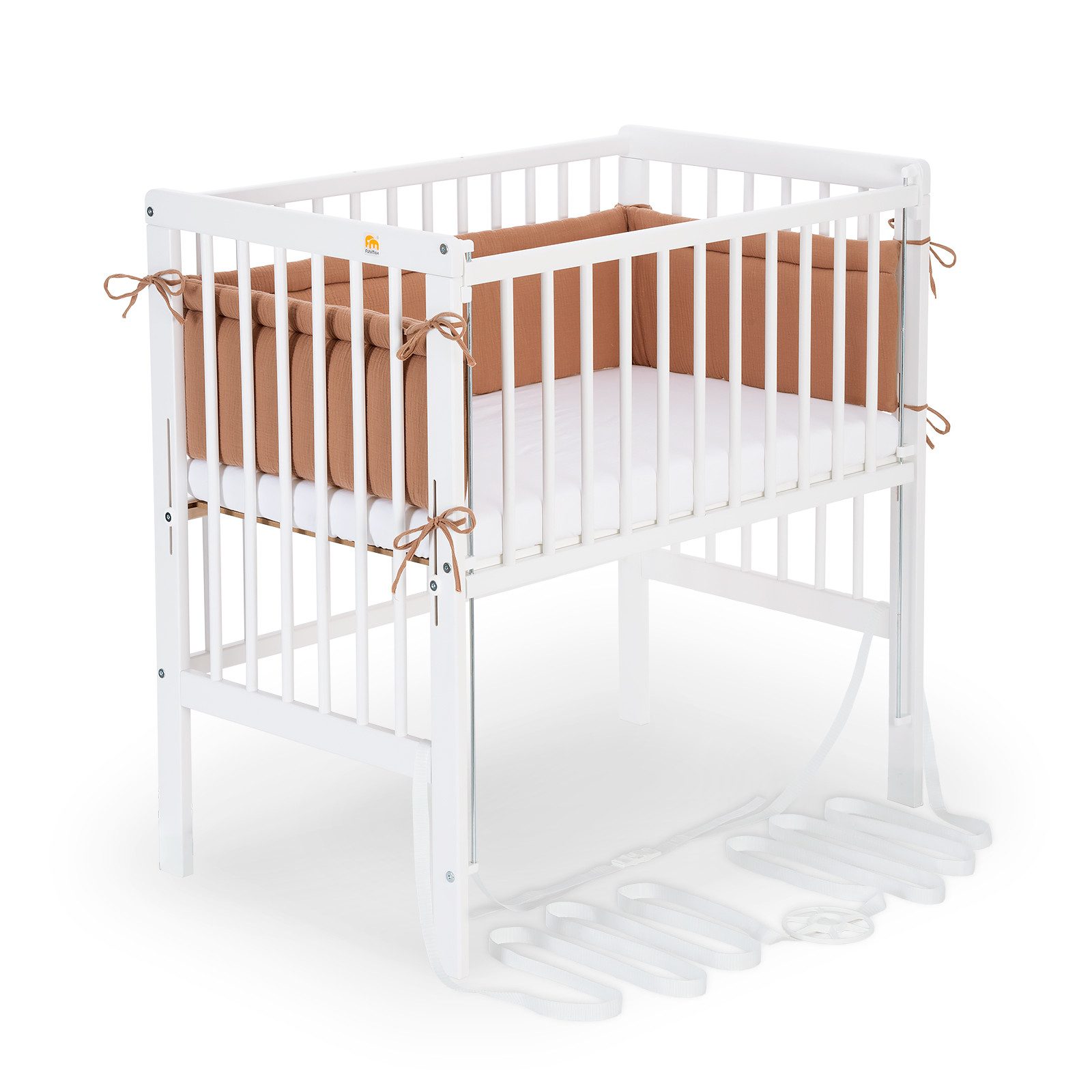 FabiMax Beistellbett Flex weiß, 2in1, Beistellbett günstig online kaufen