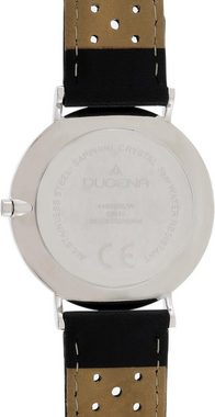 Dugena Quarzuhr Manhattan, 4460896, Armbanduhr, Herrenuhr, Datum, Saphirglas