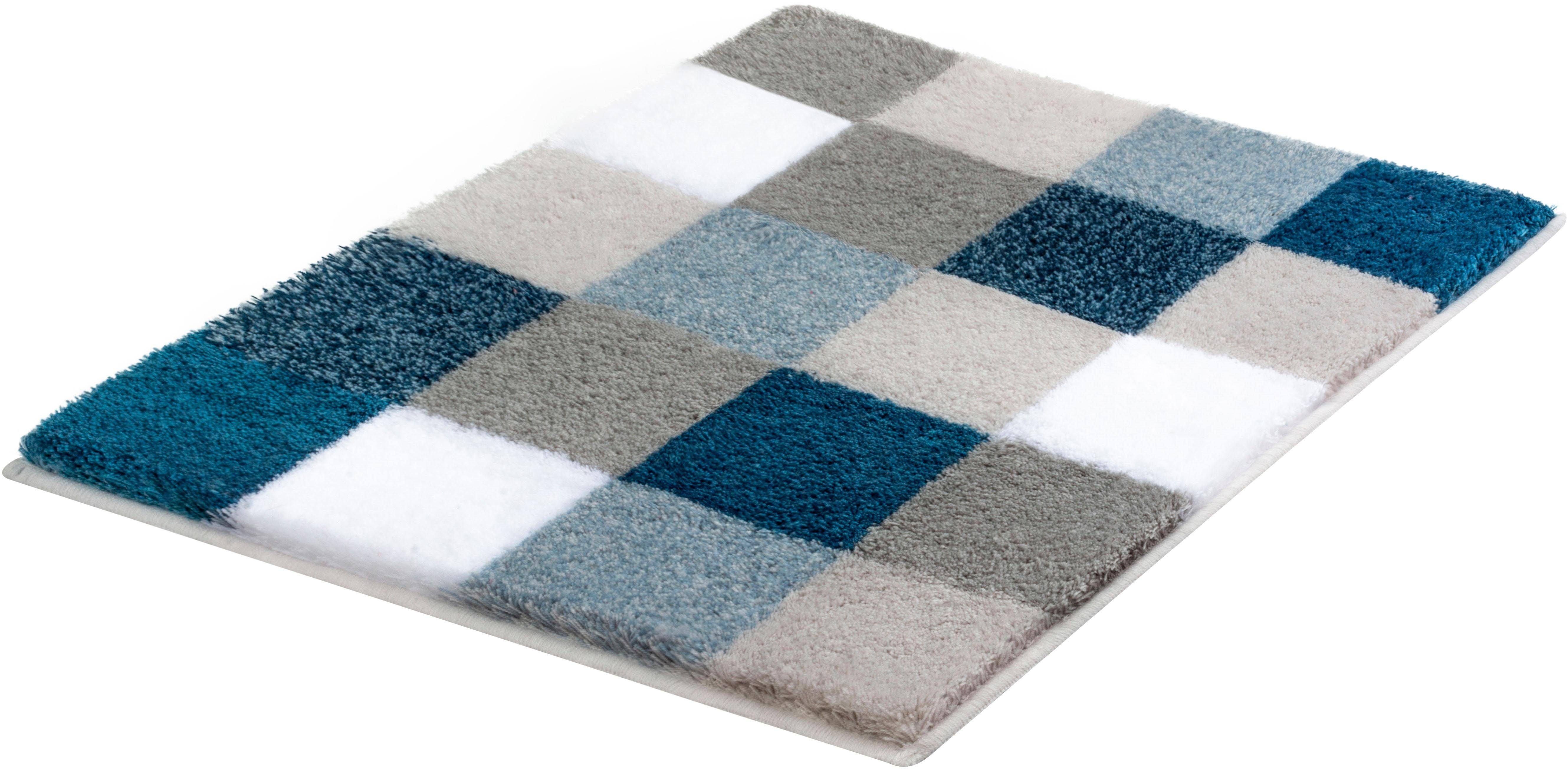 Kleine Wolke Badematte Caro, Höhe 25 mm, rutschhemmend beschichtet, fußbode günstig online kaufen