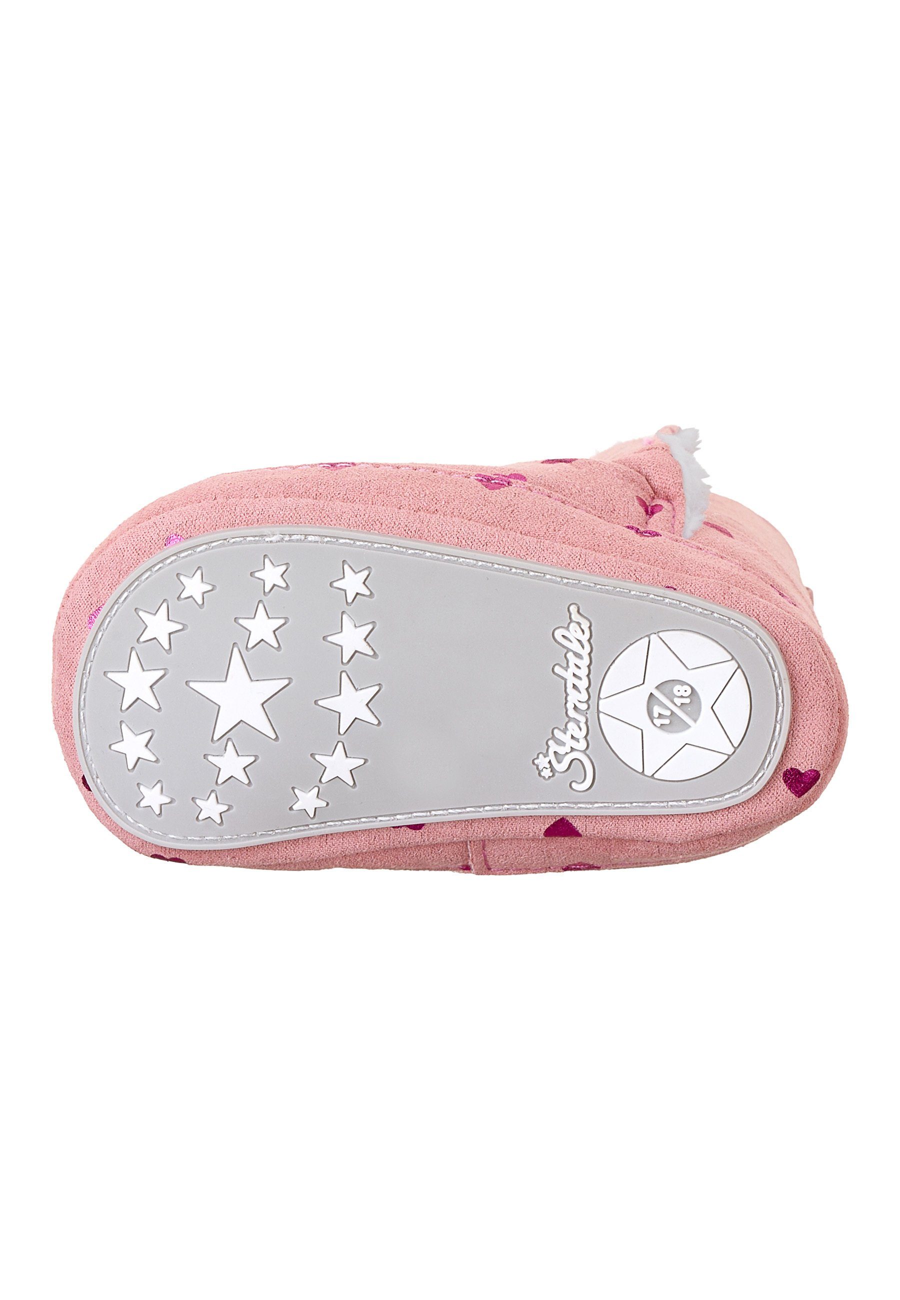 Sterntaler® Babystiefel Krabbelschuh (1-tlg) rosa farbig