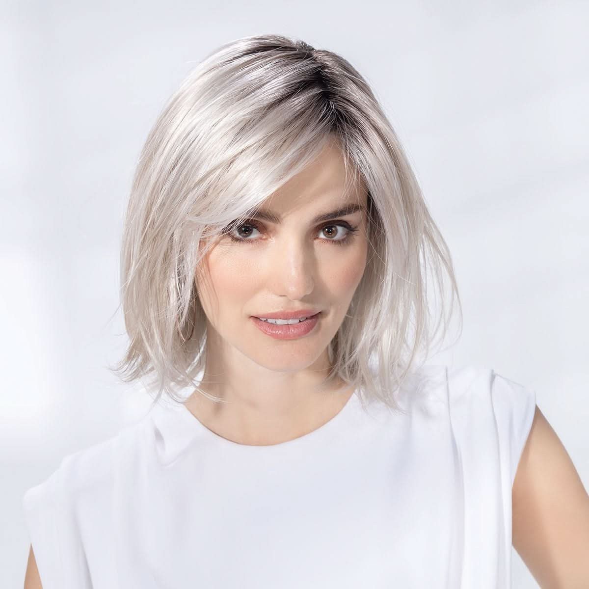 Ellen Wille Kunsthaarperücke Ellen Wille Icone Deluxe, Long Bob, gestufter Look mit Lace Front und Monofilament-Oberkopf