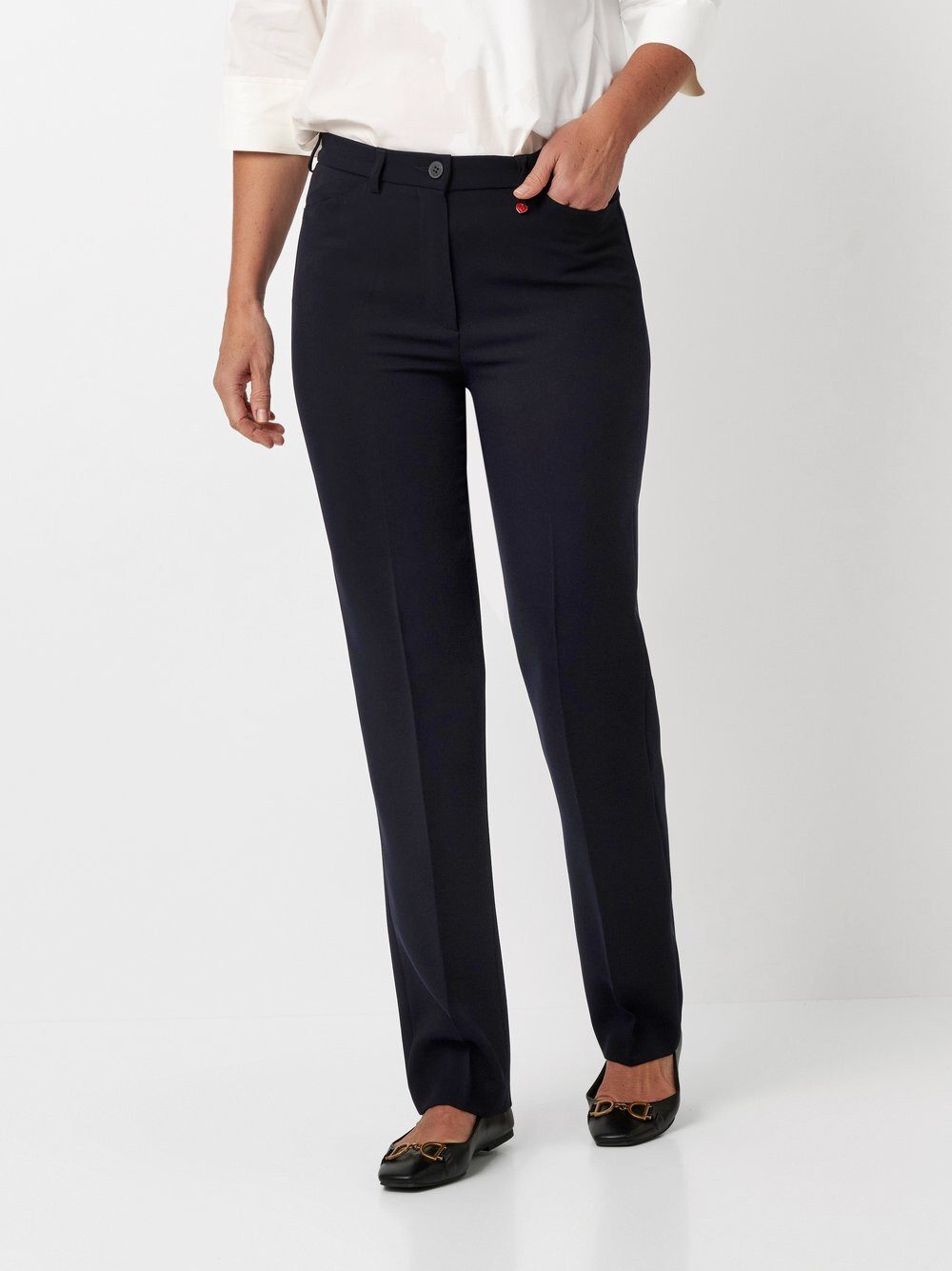 Relaxed by TONI Bügelfaltenhose Steffi aus knitterfreiem Material günstig online kaufen