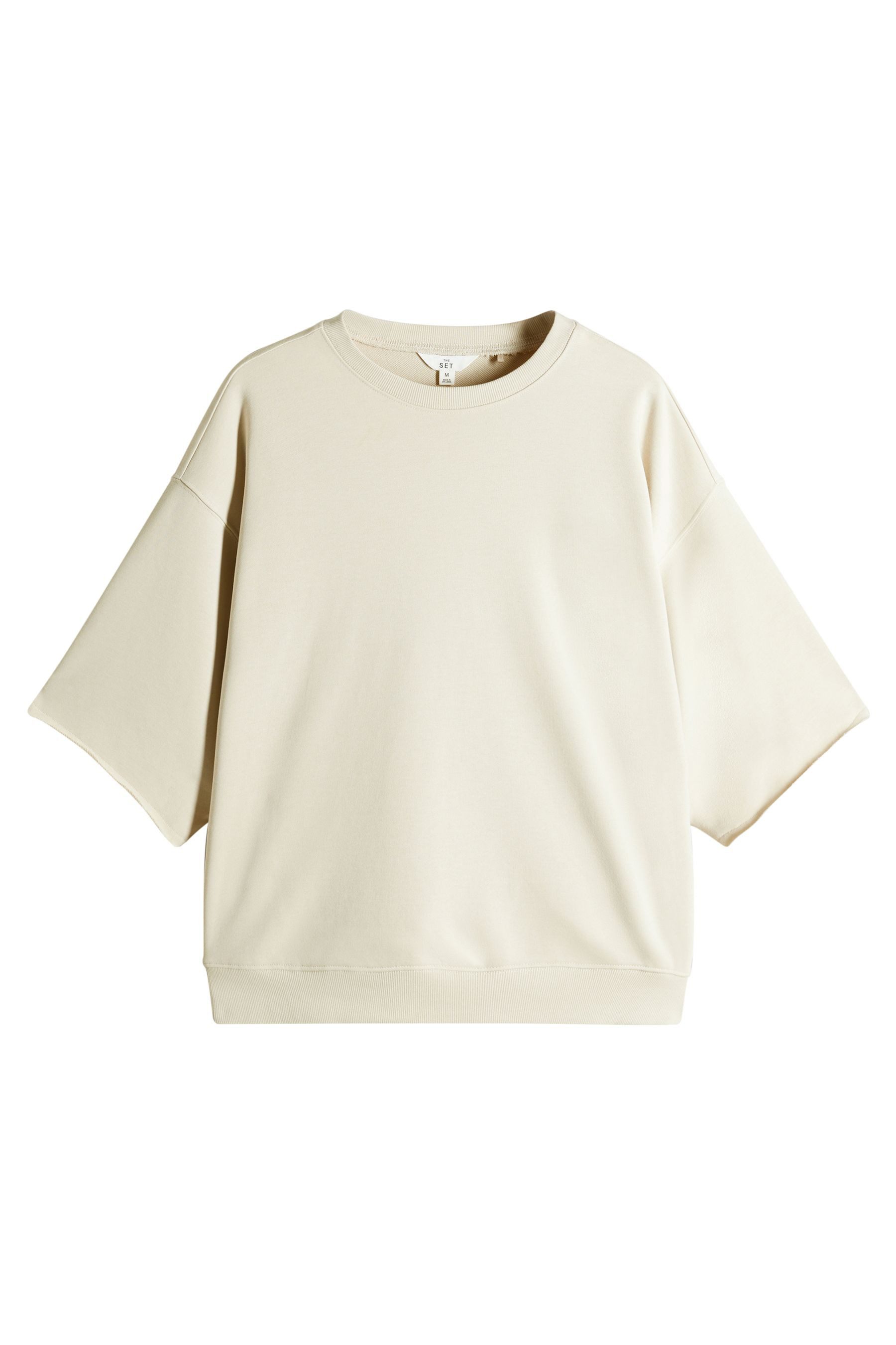The Set Pullover & Shorts The Set Loopback-Sweatshirt und Jogginghose (2-tl günstig online kaufen