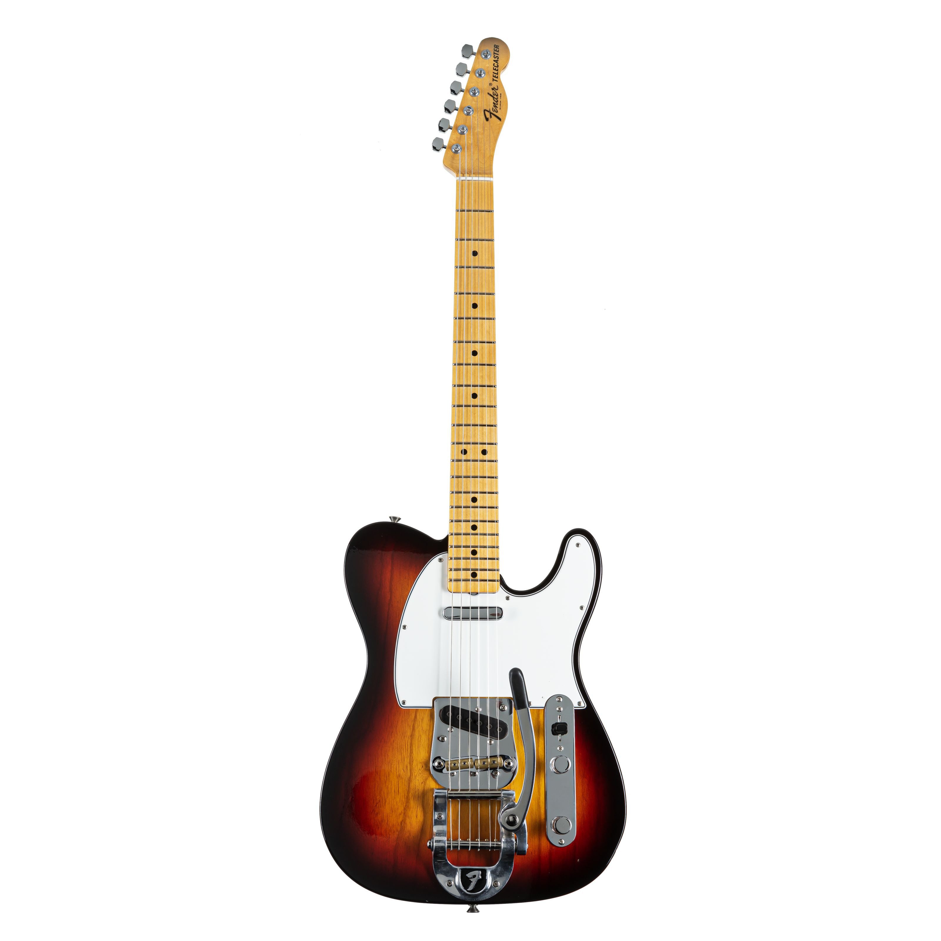Fender E-Gitarre, E-Gitarren, Premium-Instrumente, 1967 Telecaster Bigsby Deluxe Closet 3-Color Sunburst - Custom