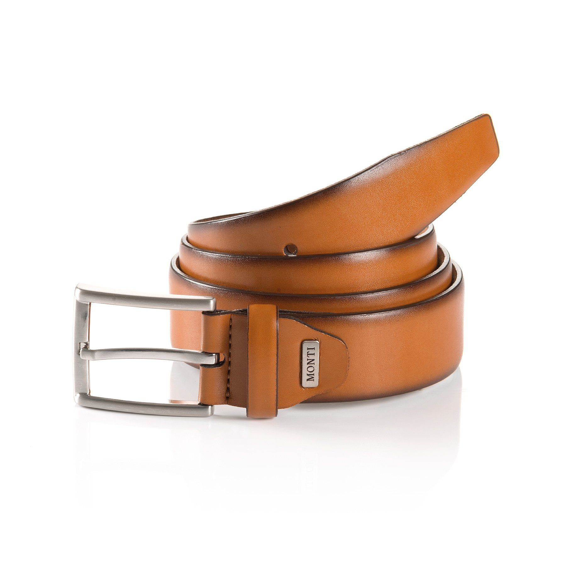 MONTI Ledergürtel LONDON Herrengürtel günstig online kaufen