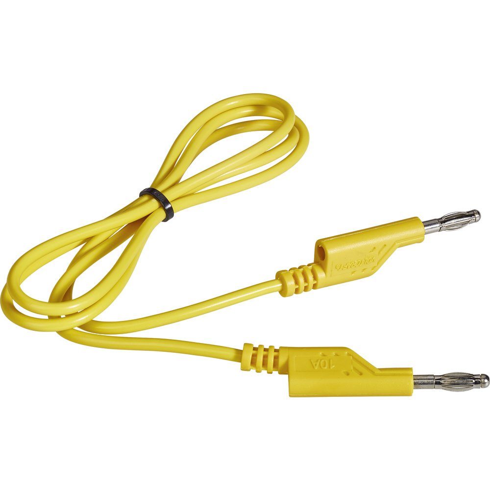 VOLTCRAFT Kabelzubehör VOLTCRAFT Messleitung [Lamellenstecker 4 mm - Lamellenstecker 4 mm] 1, (VC-10906595)