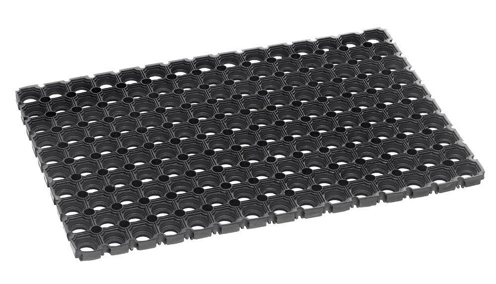 HAMAT Fußmatte Hamat 350 DOMINO Fußmatte 40x60cm - schwarz