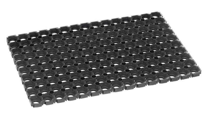 Fußmatte Hamat 350 DOMINO Fußmatte 40x60cm - schwarz, HAMAT