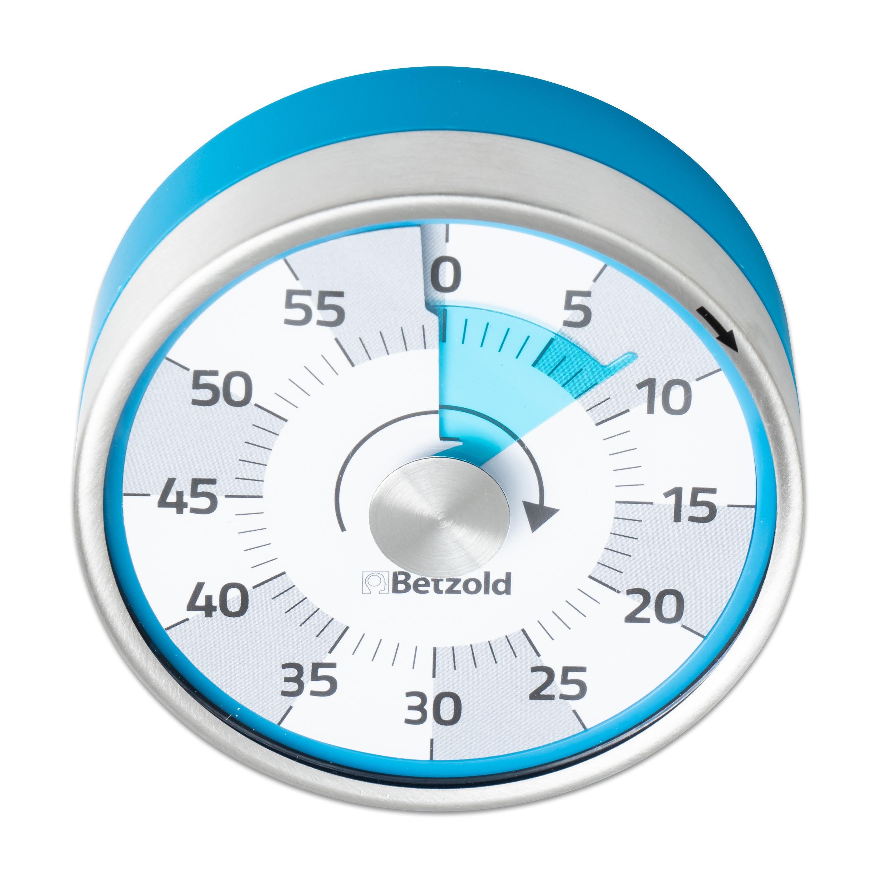 Betzold Kurzzeitmesser - Automatik-Timer mit Magnet – Mechanisch, Zeit-Management Klassenzimm