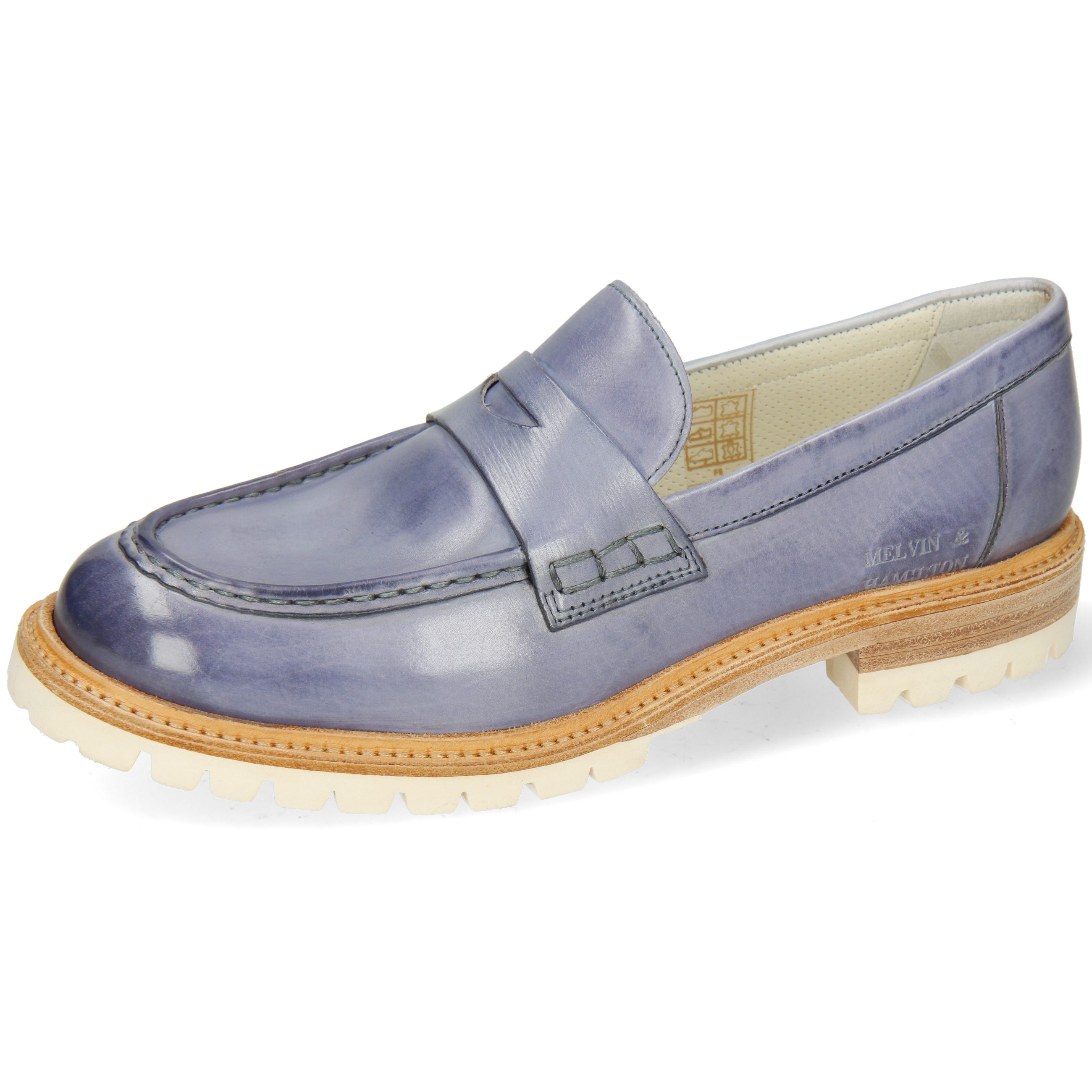 Melvin & Hamilton Regine 6 Loafer Vegas Satellite Lining Nappa