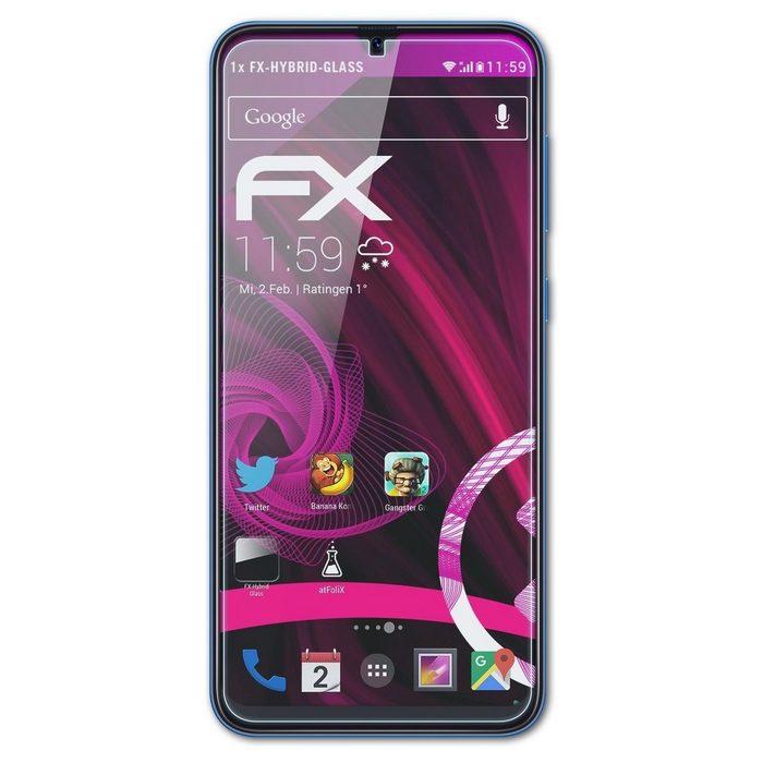 atFoliX Schutzfolie Panzerglasfolie für Samsung Galaxy A50 (2019) Ultradünn und superhart