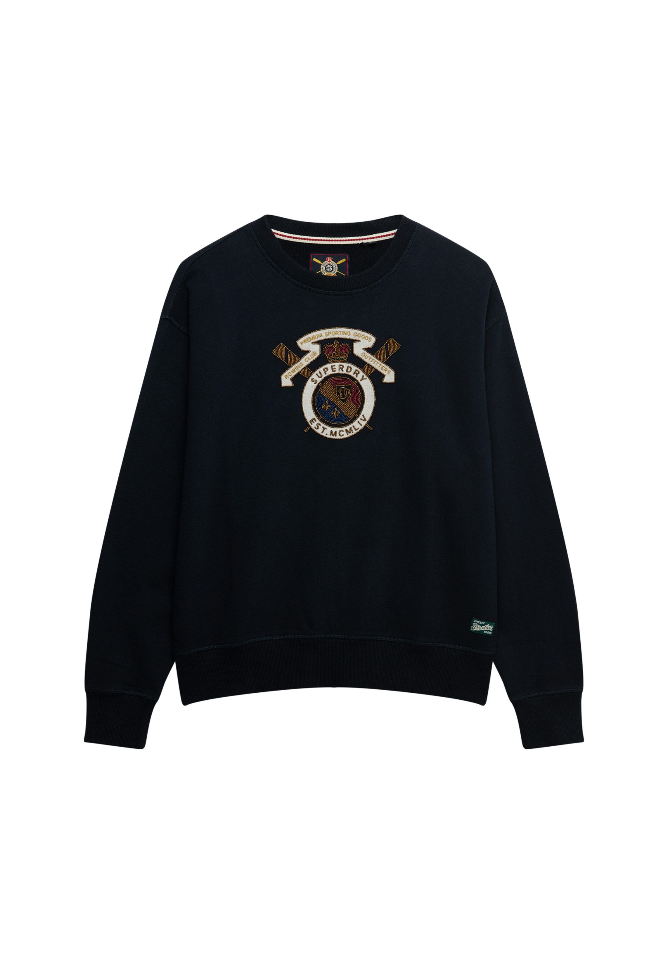 Sweatshirt Crest Loose Crew