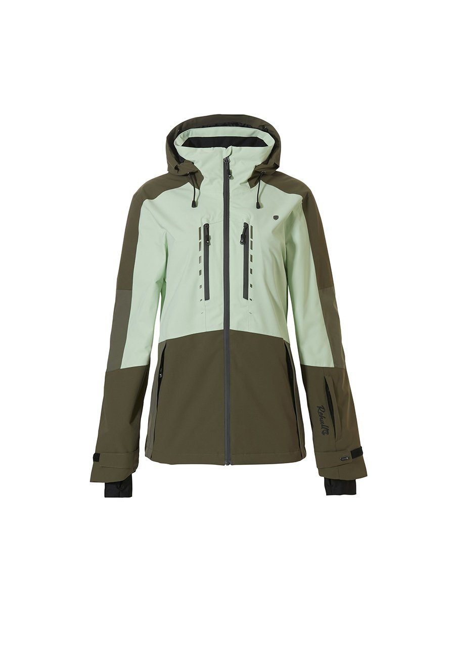 REHALL Skijacke Rehall Damen ELLY-R Ski-Snowboradjacke 60348 oliv