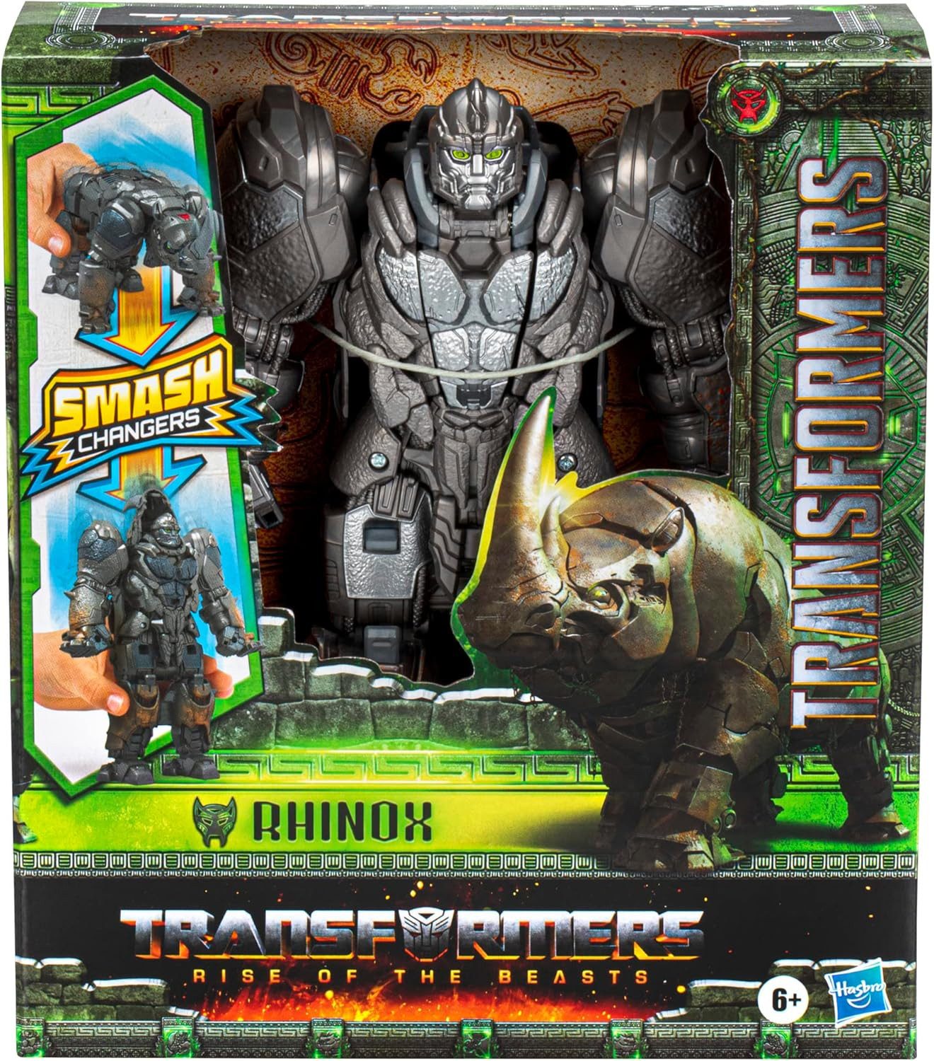 Hasbro Actionfigur Hasbro Transformers Aufstieg der Bestien Rhinox