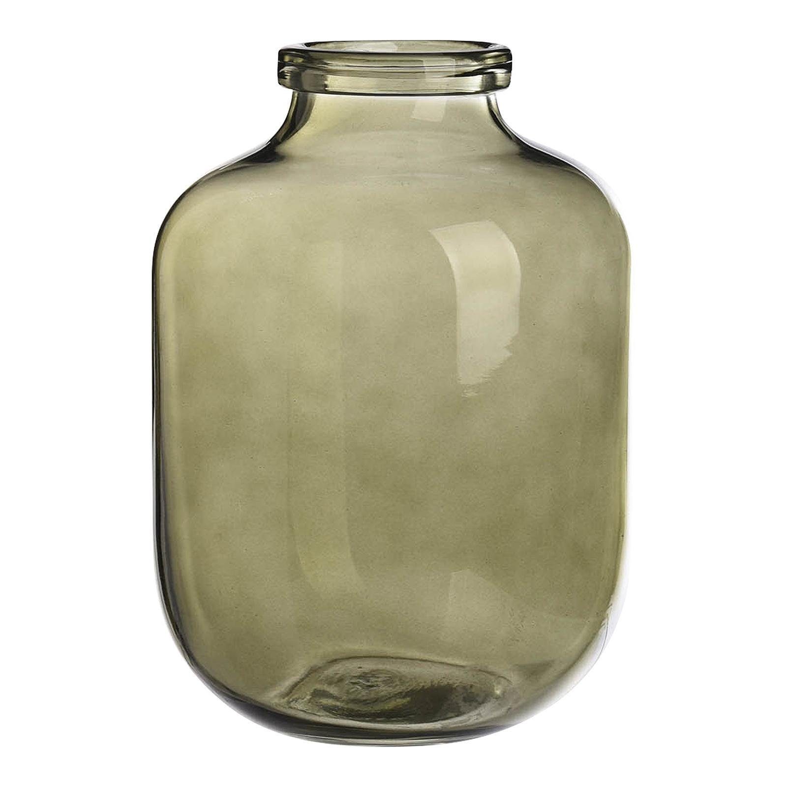 Depot Dekovase Vase Tulum (Packung, 1 Stück Vase), aus Glas, Ø 15  Zentimeter, H 23 Zentimeter
