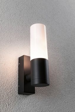 Paulmann LED Außen-Wandleuchte Outdoor 230V Tralia E27 IP44 anthrazit, ohne Leuchtmittel, E27, IP44