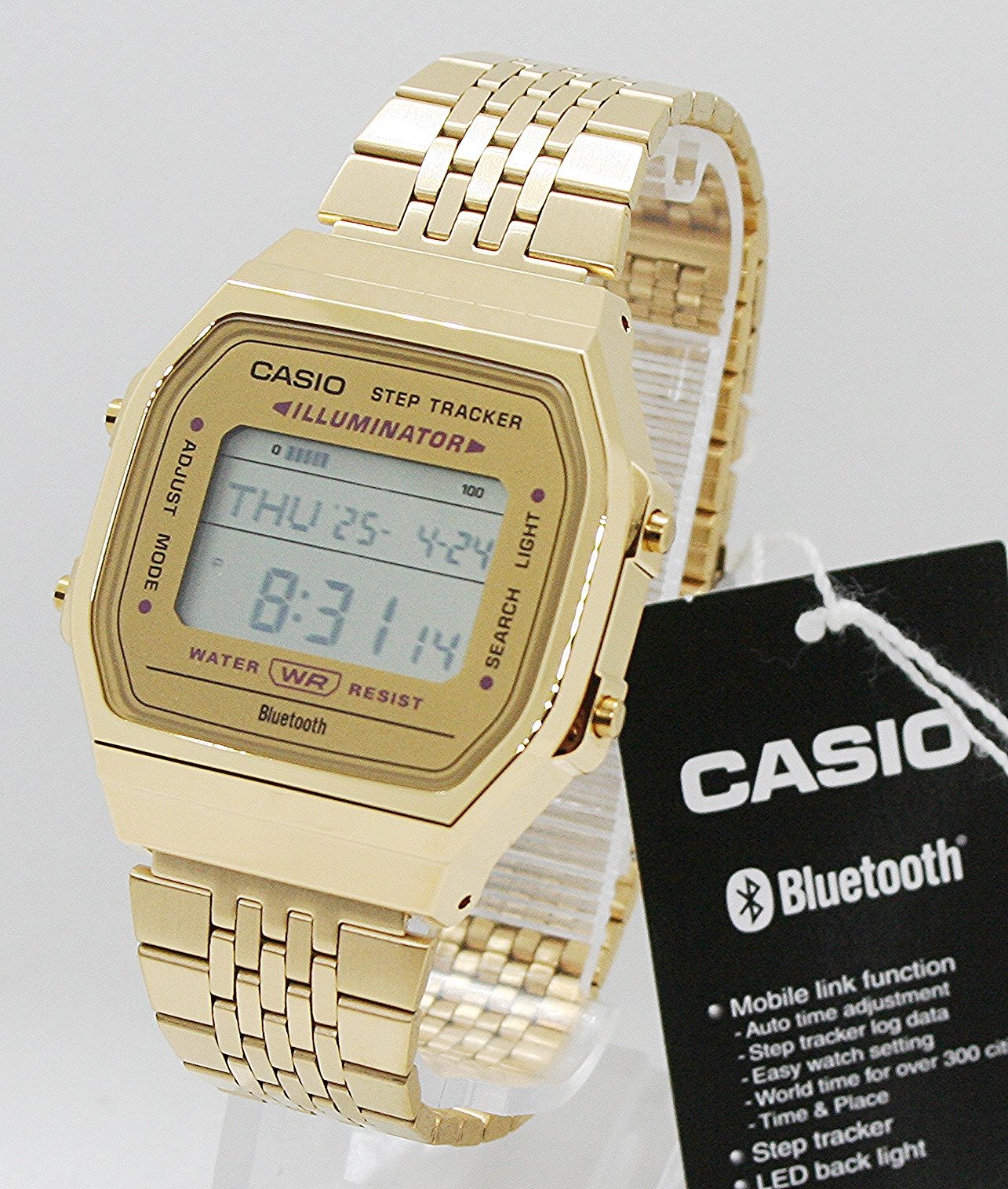 CASIO Digitaluhr Casio Bluetooth Uhr ABL-100WEG-9AEF, (1-tlg) günstig online kaufen
