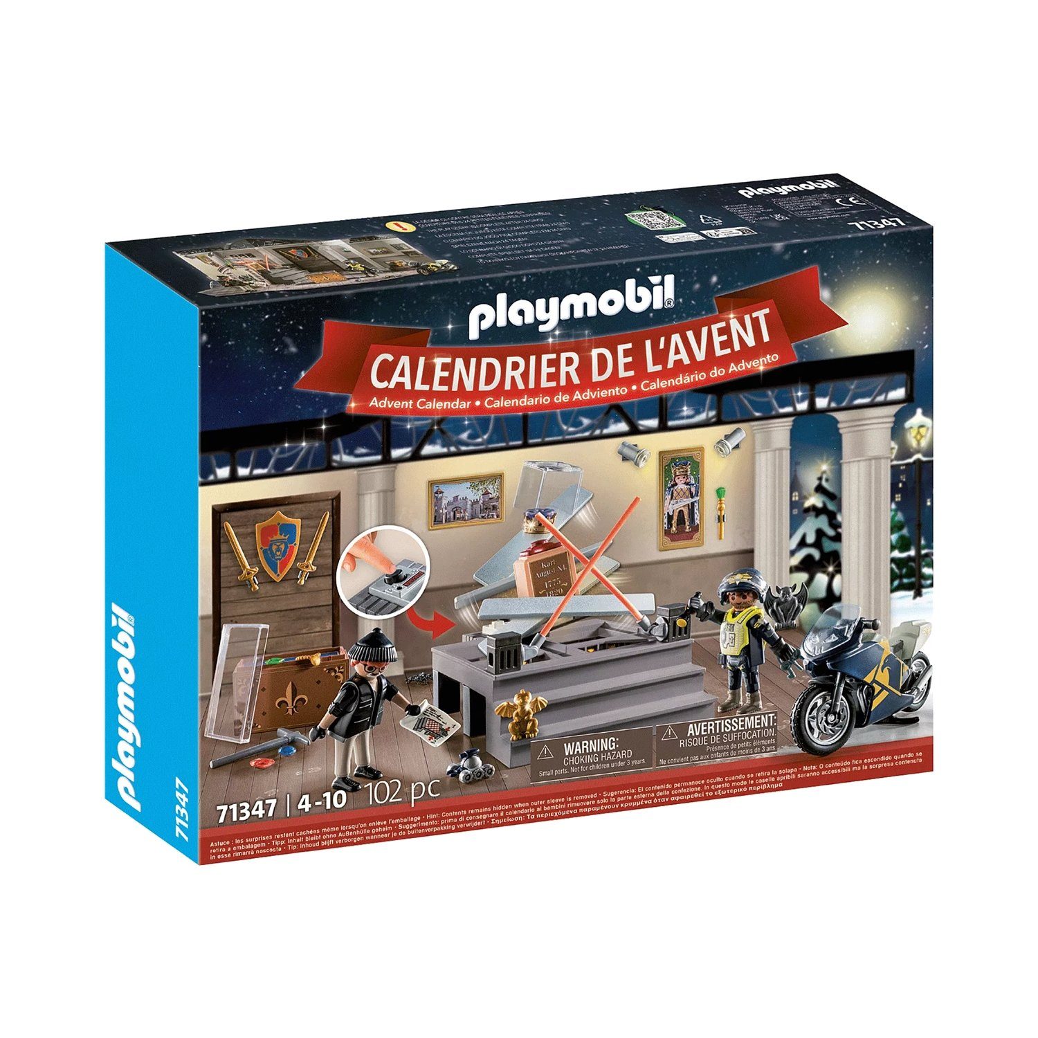 Playmobil® 71347 Adventskalender Polizei Museumsdiebstahl Konstruktions-Spi günstig online kaufen