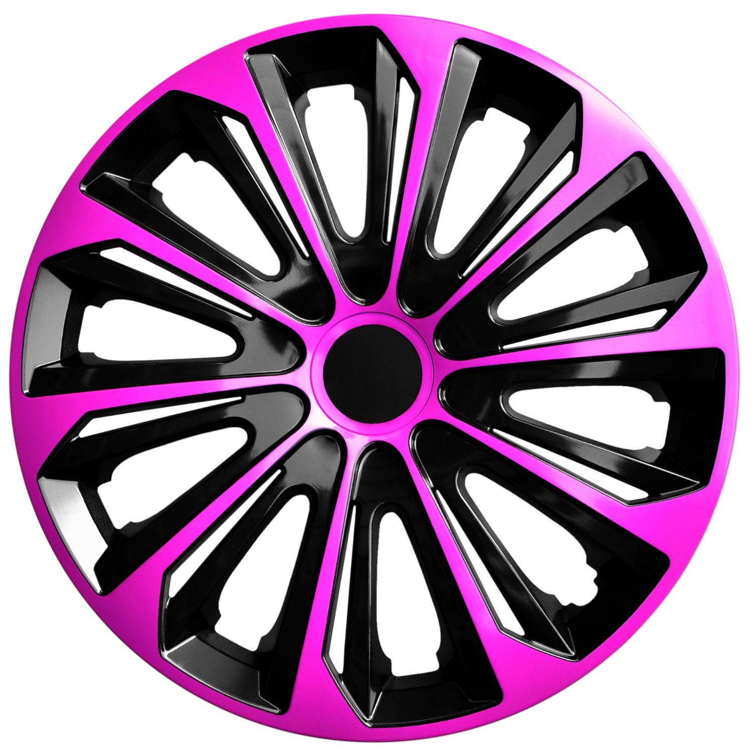 NRM Колпаки STRONG DUO, 14 in Zoll, Radzierblenden für Stahlfelgen Satz 4er 14"