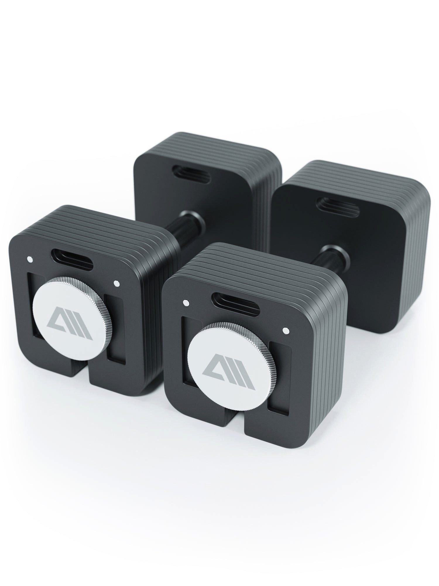 ATLETICA Kurzhantel QUAD, Verstellbare Kurzhanteln, 36 kg Paar