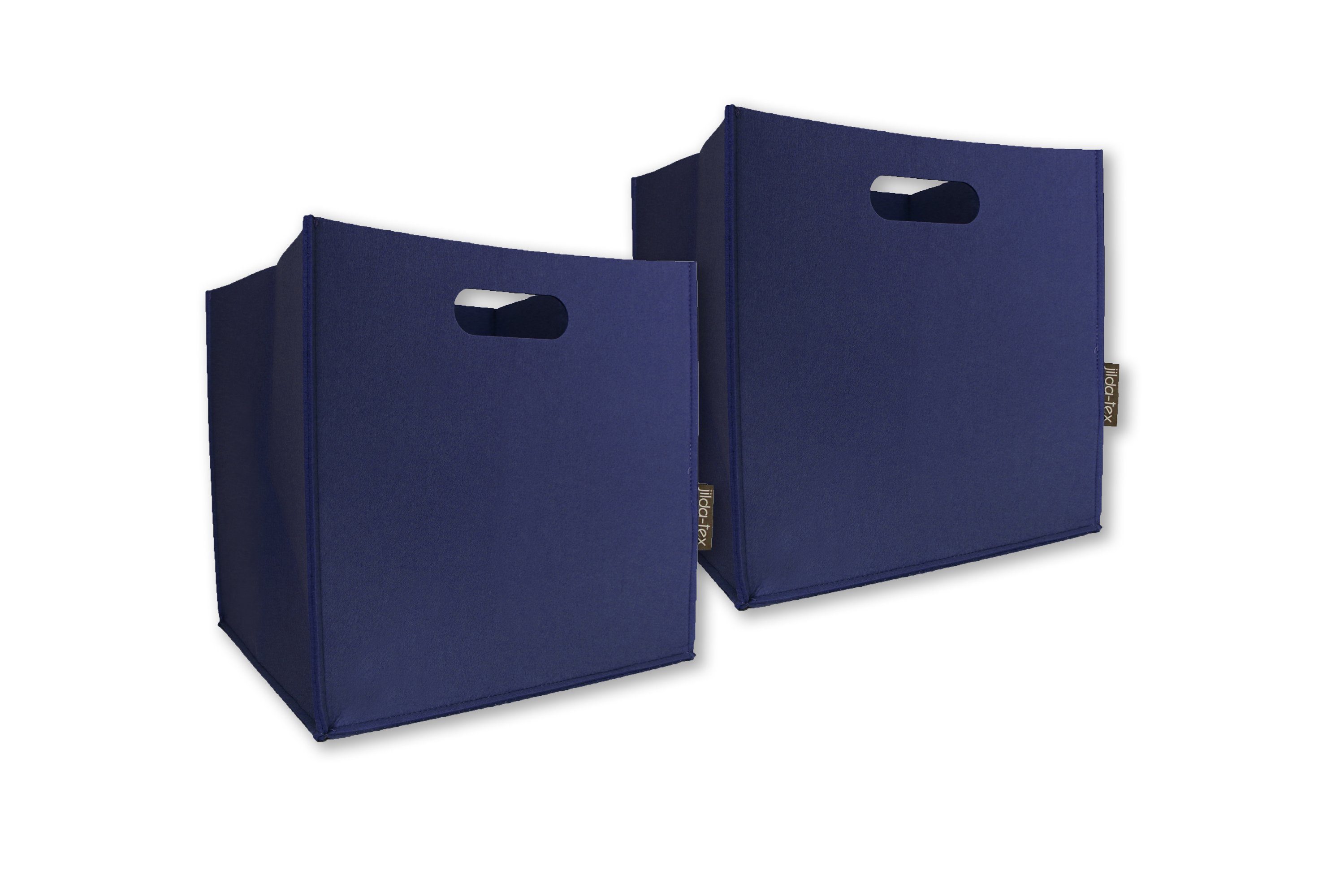 jilda-tex Aufbewahrungskorb Filzkorb rechteckig (2 St) günstig online kaufen