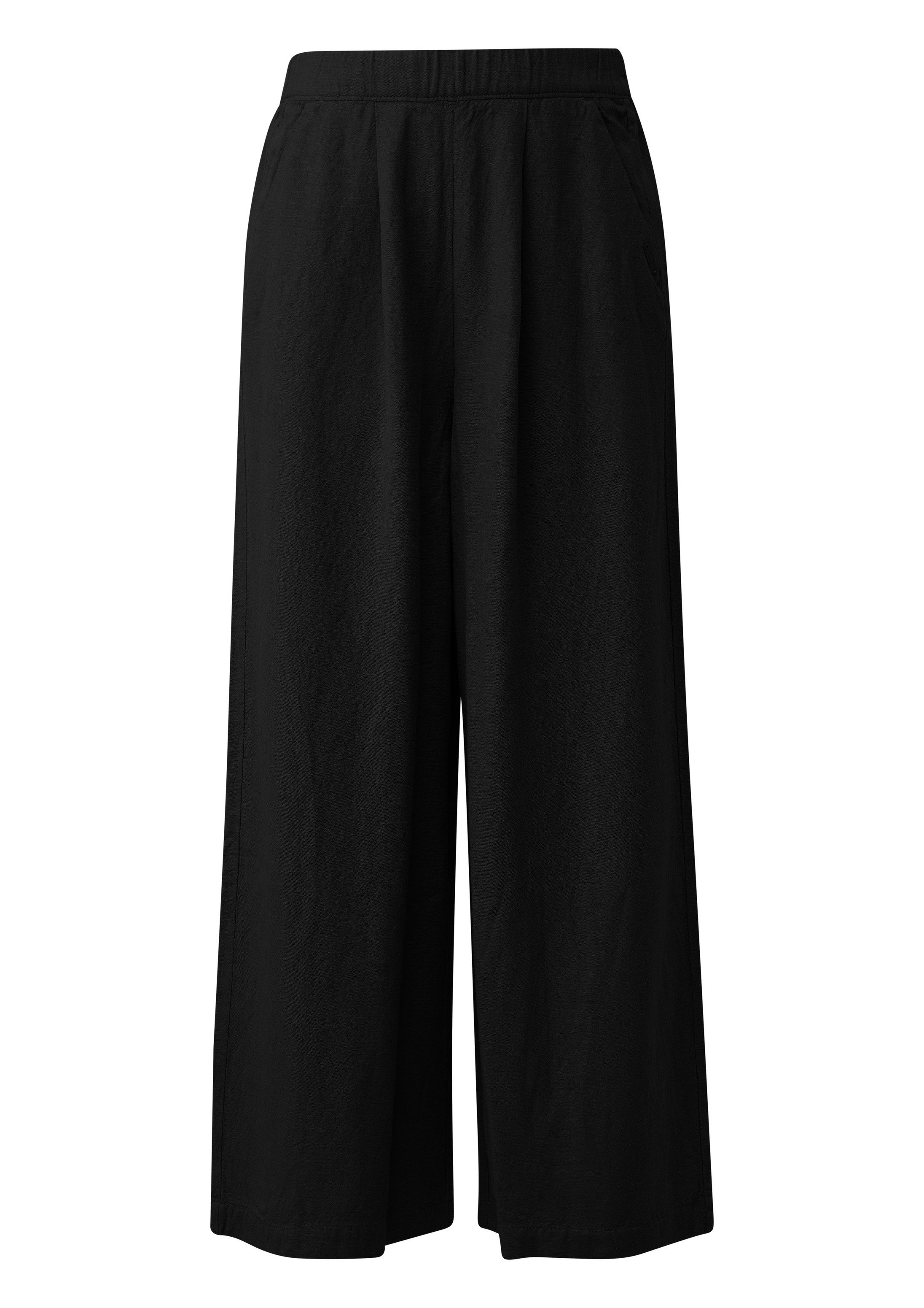 QS Culotte Hose Leinenmix-Culotte