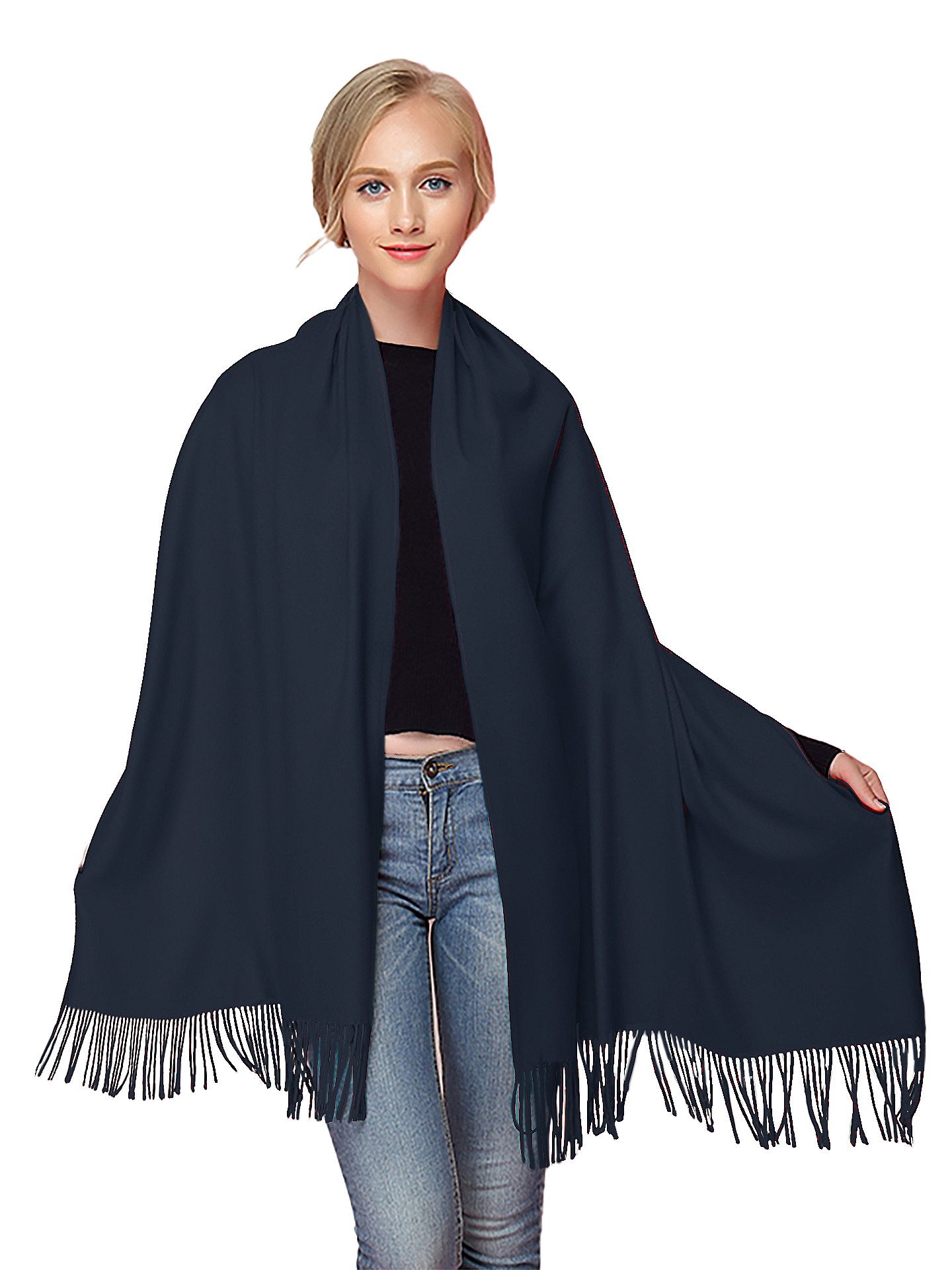 Kaschmirschal Pashmina Stola Damen Kaschmir Schultertuch Abendkleid festlich Schal