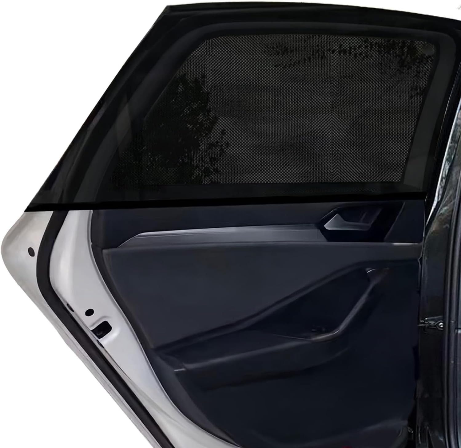Coonoor Autosonnenschutz 2 Stück Auto-Sonnenschutz für Kinder– UV-Schutz, (2-St), für die meisten Fahrzeuge