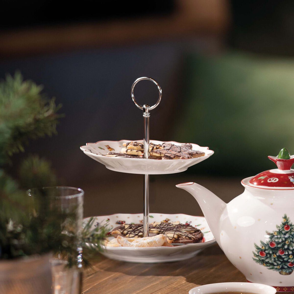 Villeroy & Boch Etagere Toy's Delight Weihnachtsgeschirr, Porzellan, 24 cm – Bild 2 von 5