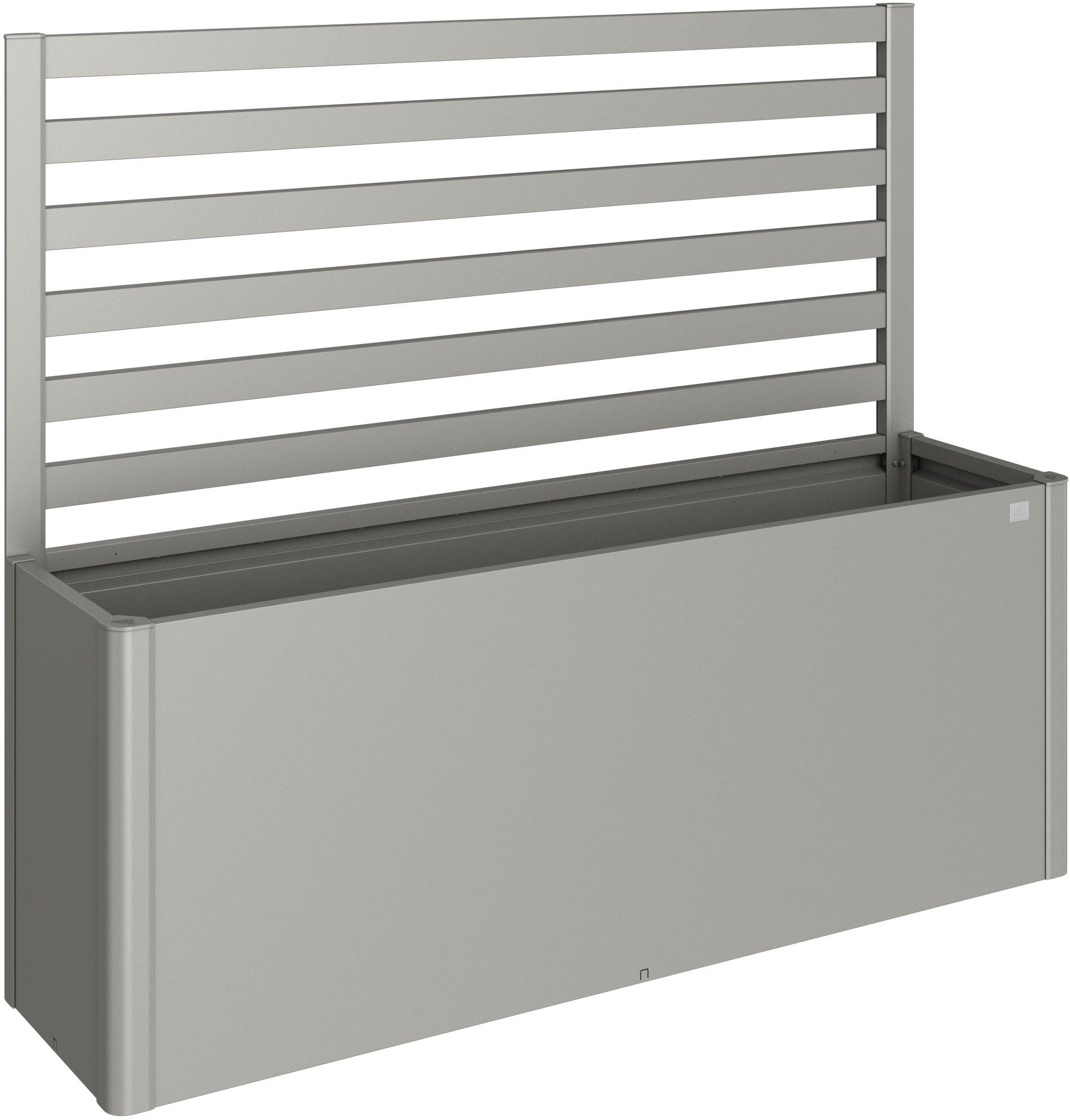 Biohort Rankgitter für HochBeet 4m quarzgrau-metallic, aus Stahl, Höhe: 91 cm