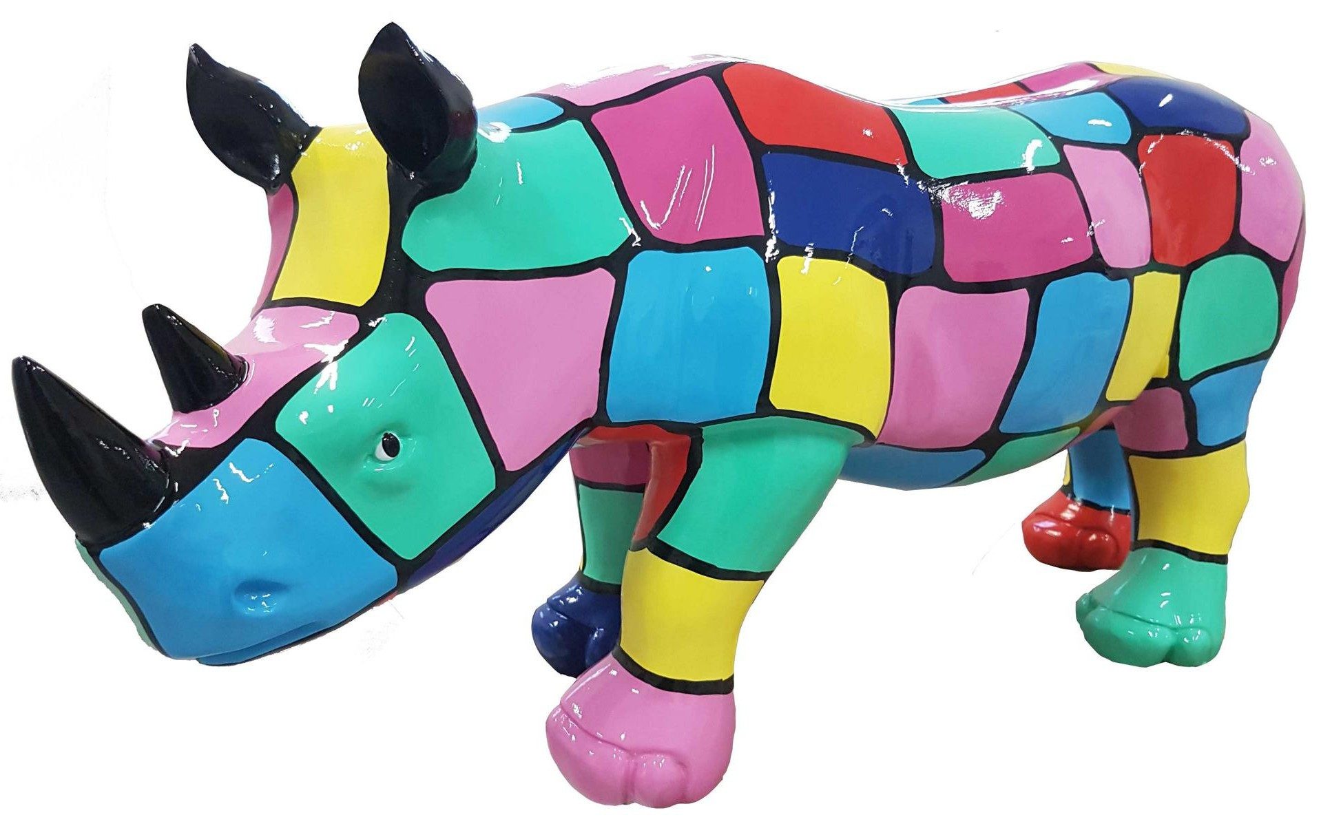 Xlmoebel Dekofigur Moderne Deko Figur Statue Skulptur 35cm Neu Abstrakt, Made in Europa